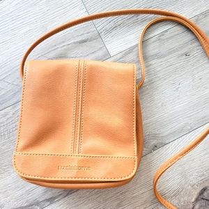 Liz Claiborn vintage leather crossbody purse